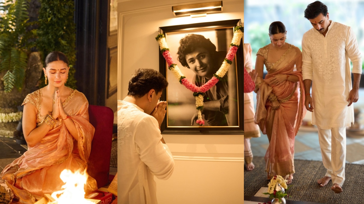 Alia Bhatt shares grih pravesh photos with Ranbir Kapoor, posts unseen pics from Raha's birthday party
