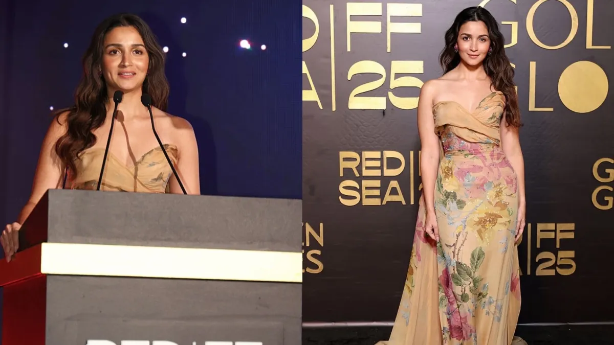 Alia Bhatt won the Golden Globe Horizon Award at the Red Sea Film Festival.