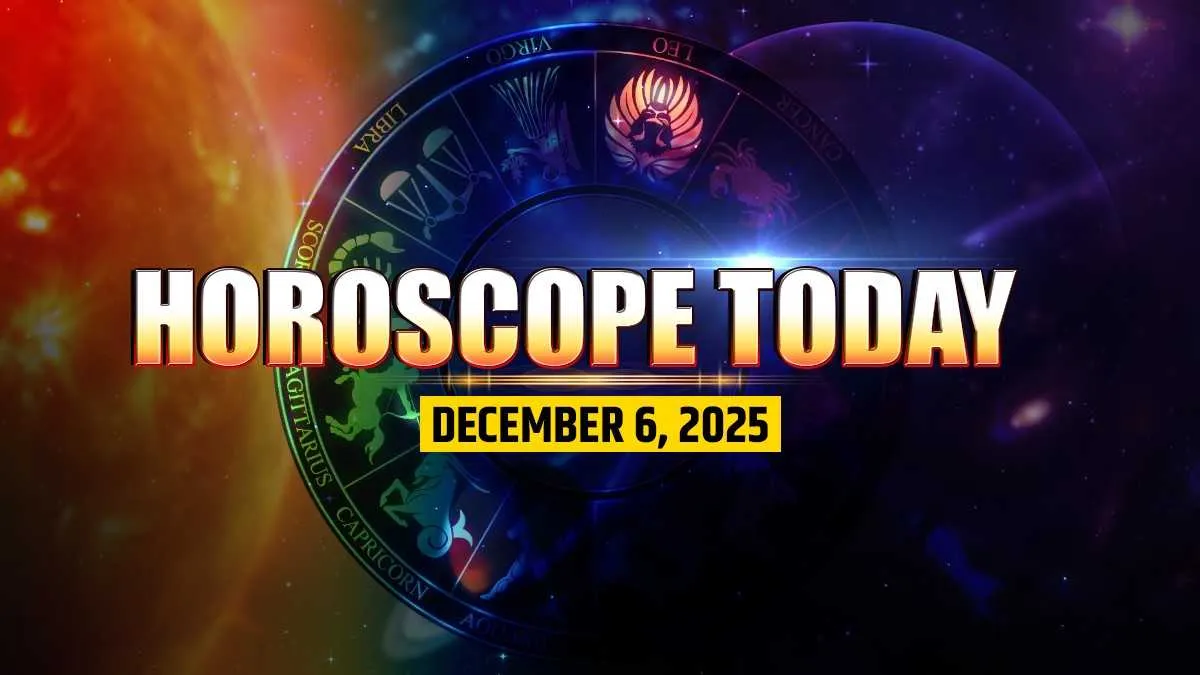 Horoscope today, 6 December 2025: Acharya Indu Prakash shares daily predictions for all 12 zodiac signs