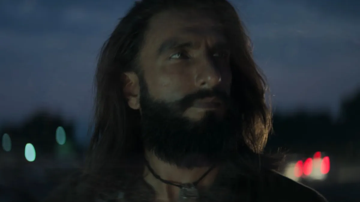 Ranveer Singh as Hamza from Dhurandhar