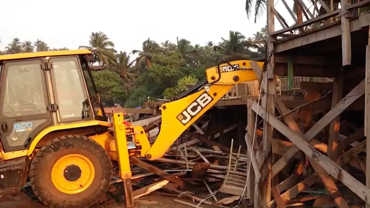 Third property owned by Luthra brothers demolished.