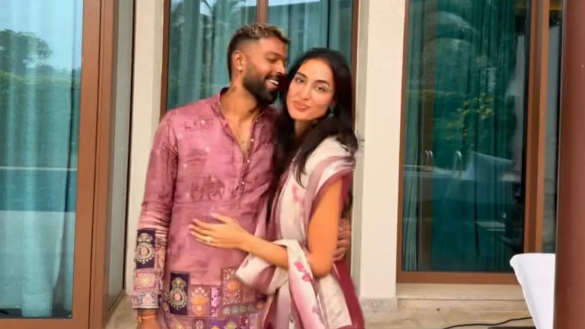 Hardik Pandya and Maheika Sharma