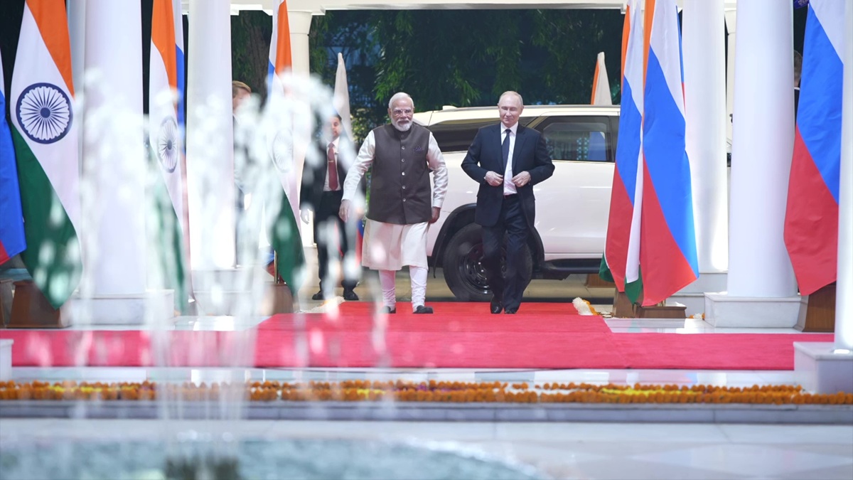 PM Modi hosts private dinner for Russian President Putin at 7 Lok Kalyan Marg | VIDEO | India News – India TV
