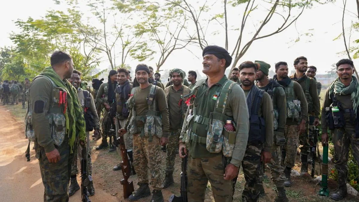 Security forces during an anti-Naxal operation in Bijapur, Chhattisgarh/ File Photo
