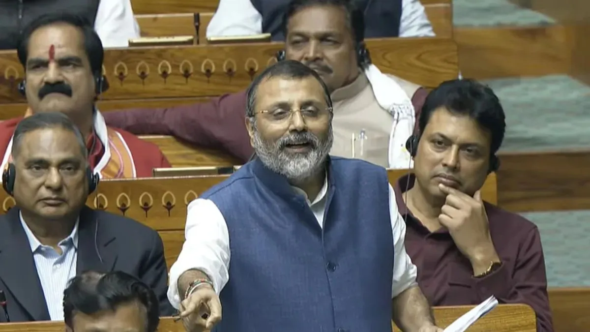 BJP MP Nishikant Dubey. 