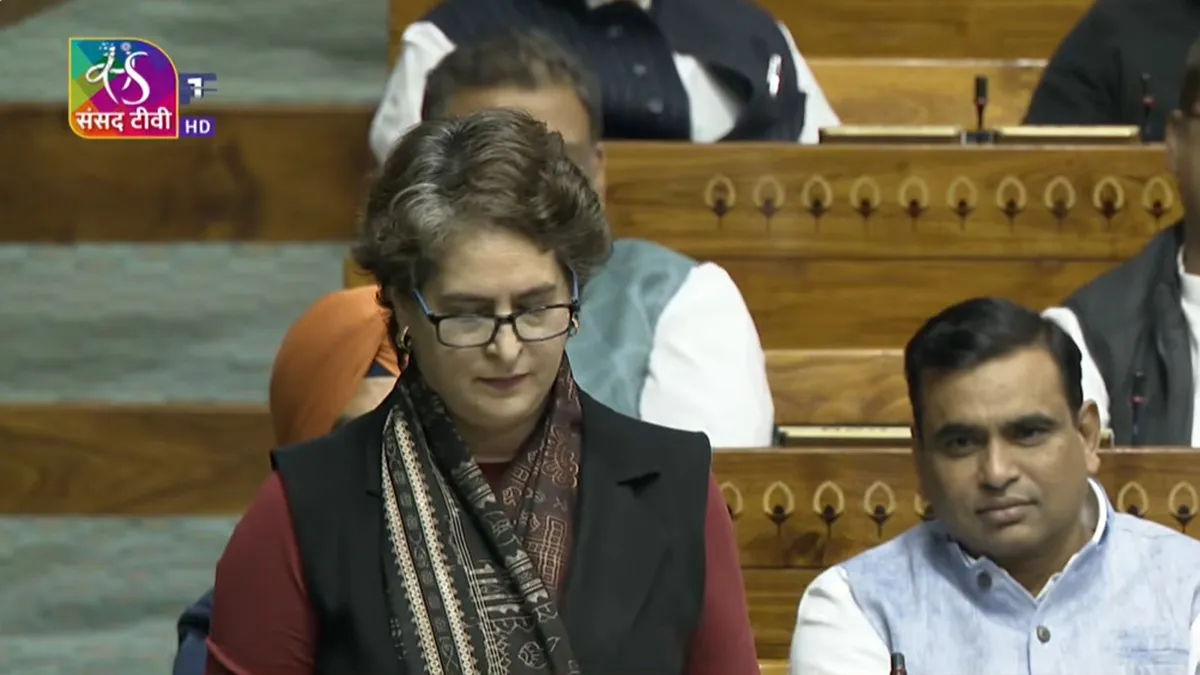 Congress MP Priyanka Gandhi. 