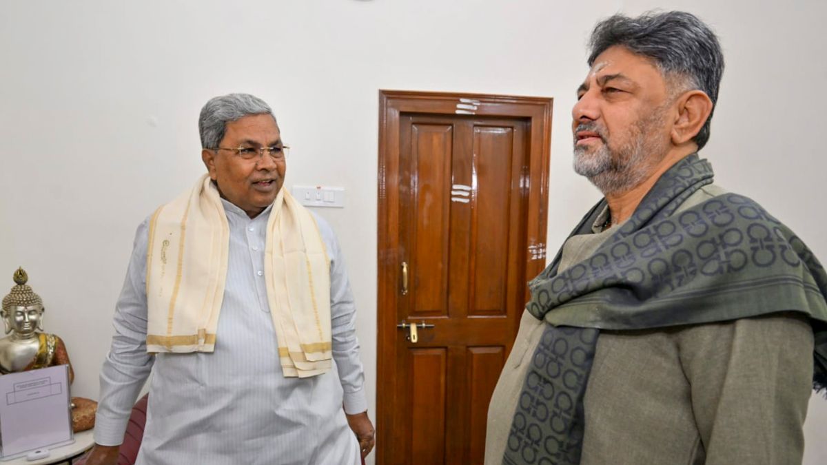 Show of unity? Siddaramaiah, Shivakumar's second breakfast meeting tomorrow; BJP takes potshots at Congress