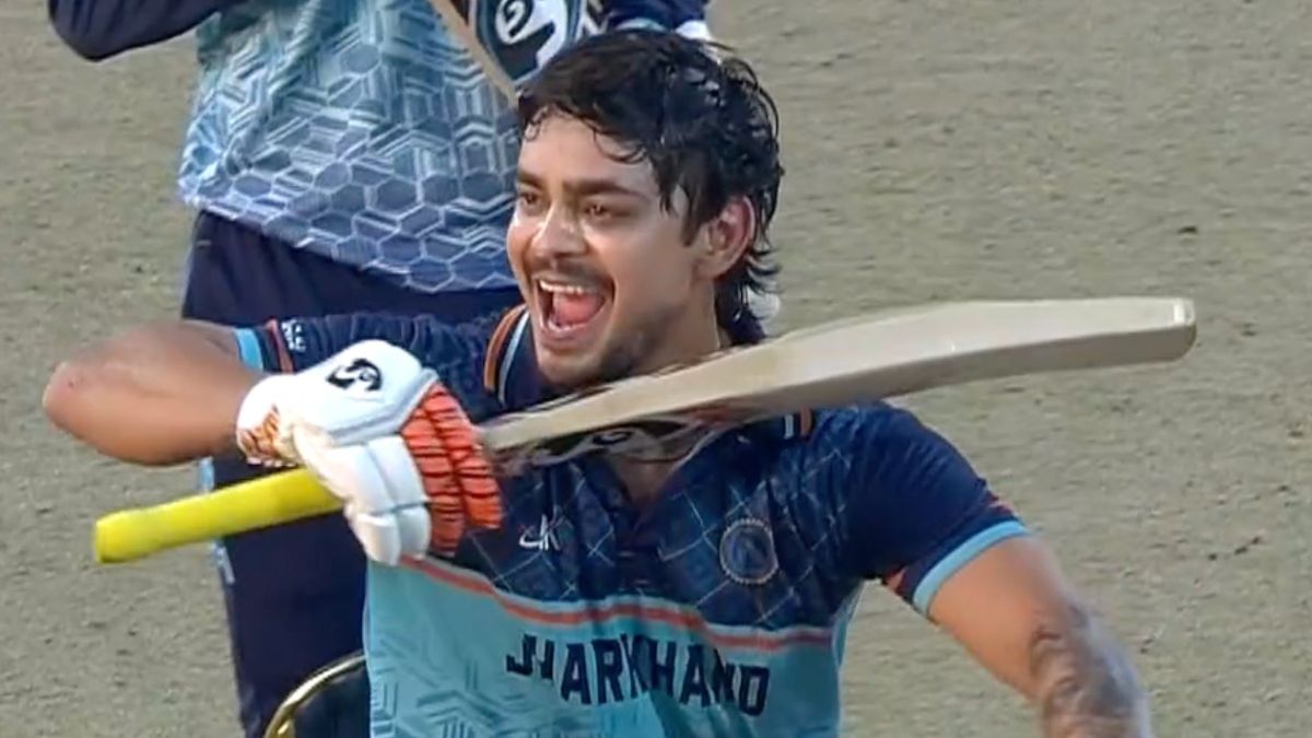 Ishan Kishan equals legendary record with century in SMAT final vs Haryana | Cricket News – India TV