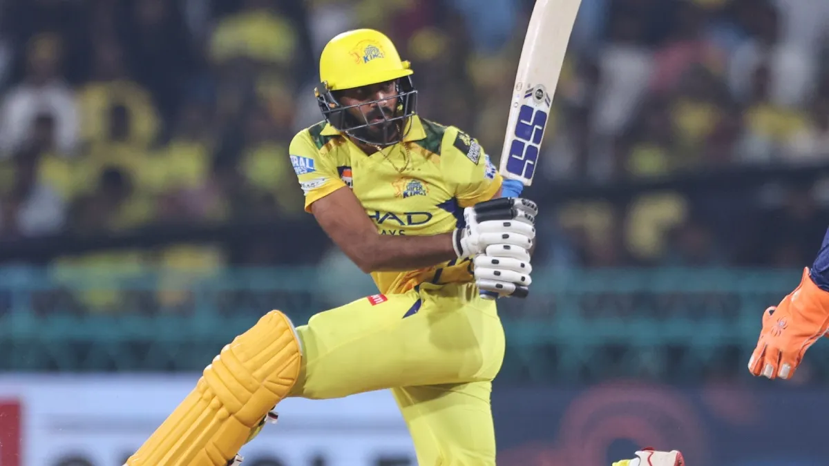 Vijay Shankar played in IPL 2025 for the Chennai Super Kings
