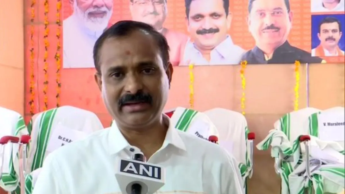Vv Rajesh Bjp BJP wins Thiruvananthapuram Mayor's post in historic first as VV Rajesh ...