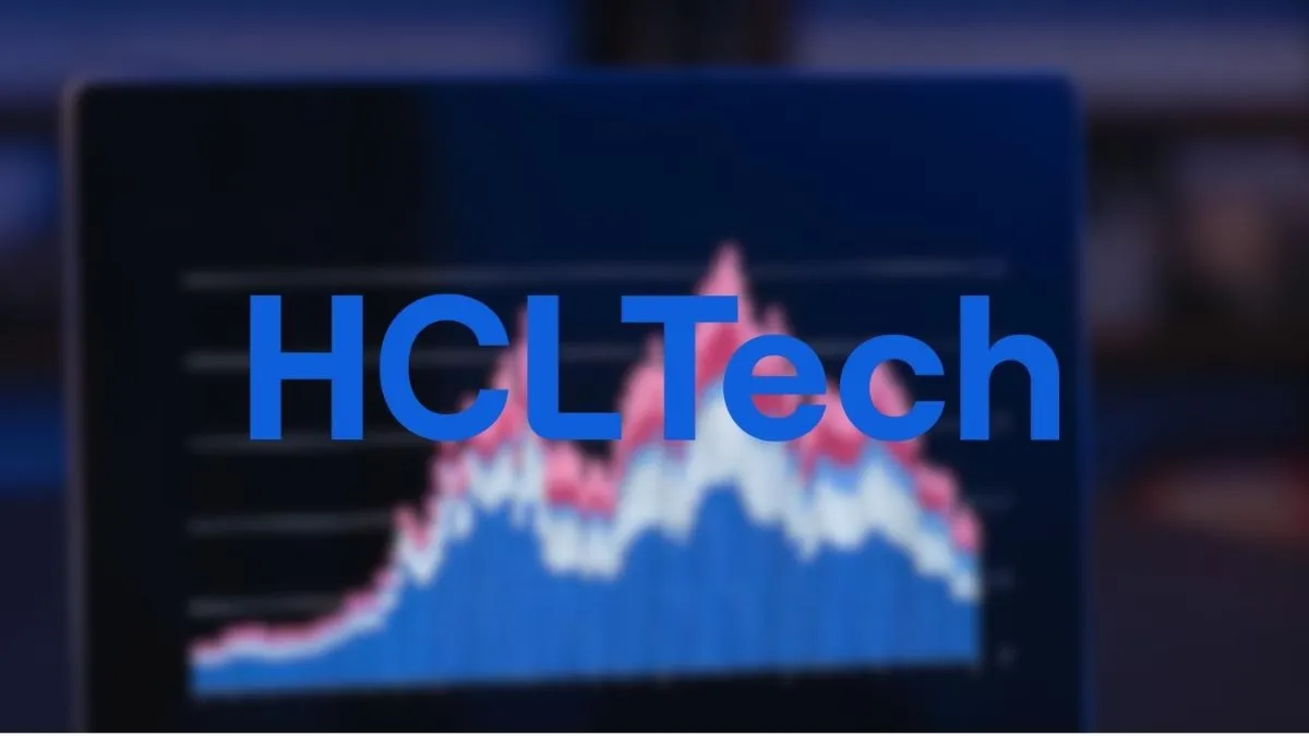 hcl tech share price