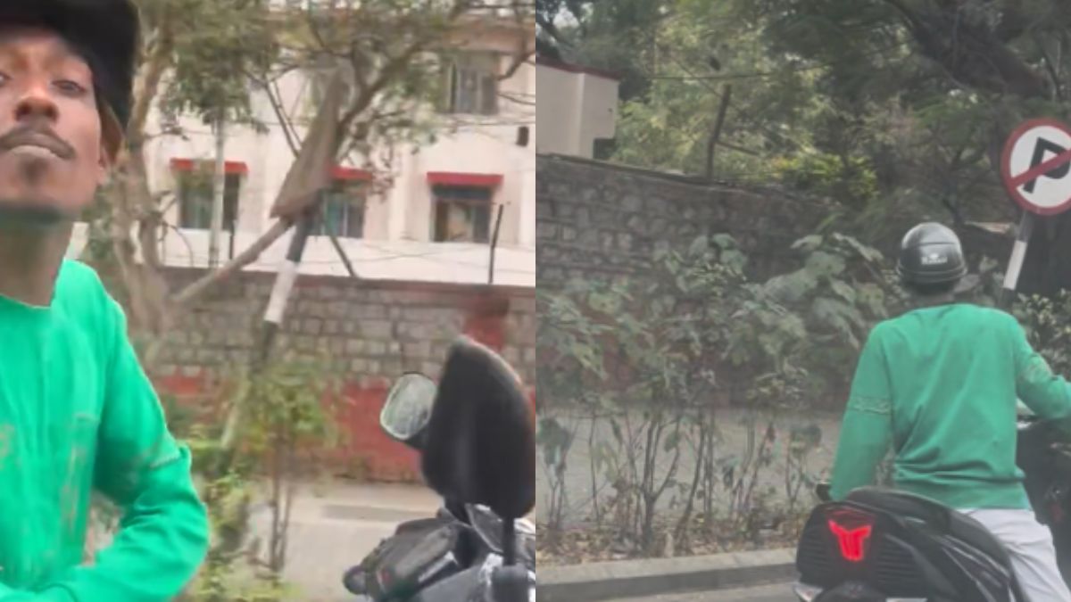 Bengaluru road rage caught on camera: Biker allegedly threatens car driver at signal