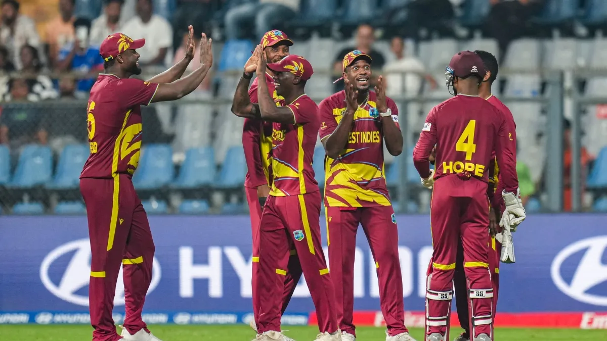 West Indies hand Zimbabwe a drubbing. West Indies hand Zimbabwe a drubbing.