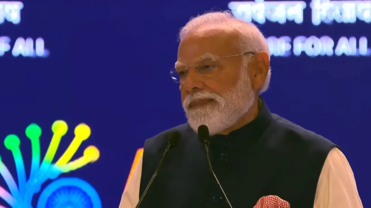 PM Modi addresses Impact AI Summit PM Modi addresses Impact AI Summit