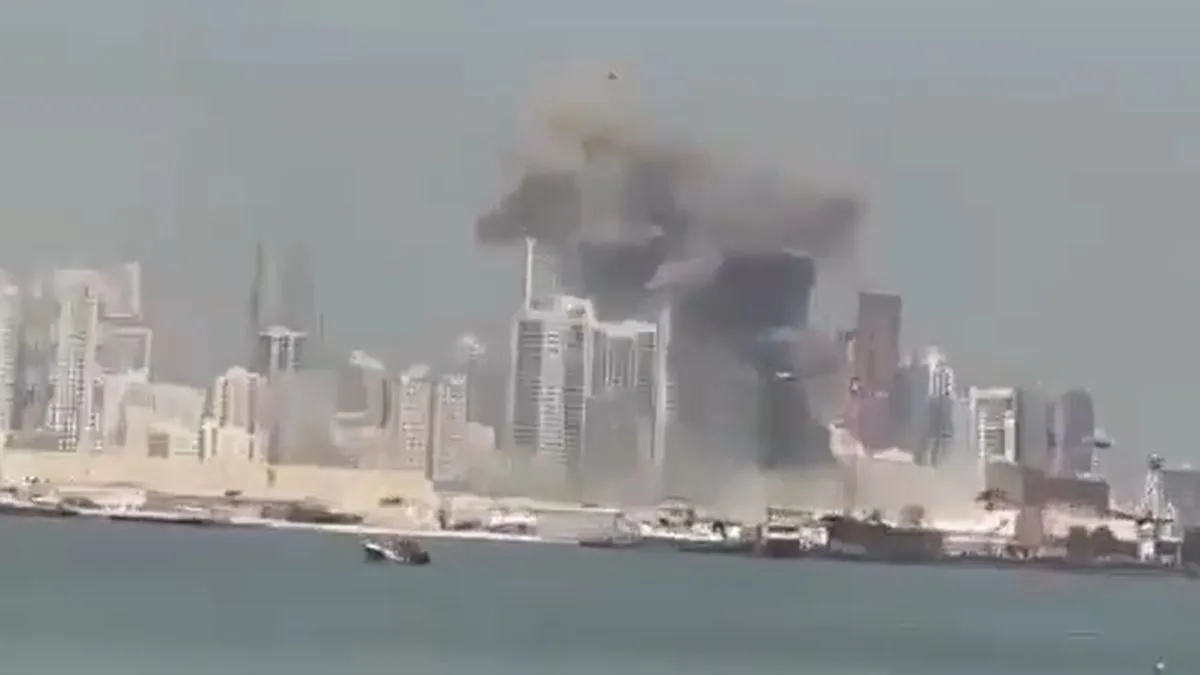 US-Iran conflict: One dead in Iranian missiles strikes in Abu Dhabi;  explosions heard in Dubai | World News – India TV