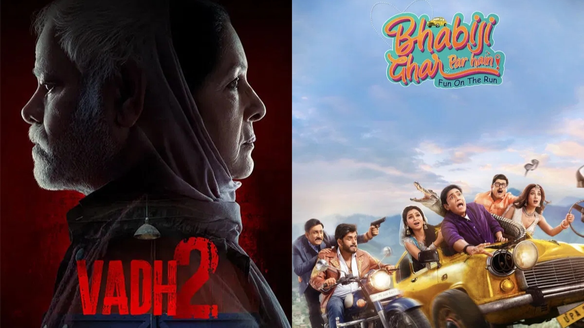 Vadh 2 to Bhabiji Ghar Par Hain! Fun On The Run: Films to watch in theatres this Friday