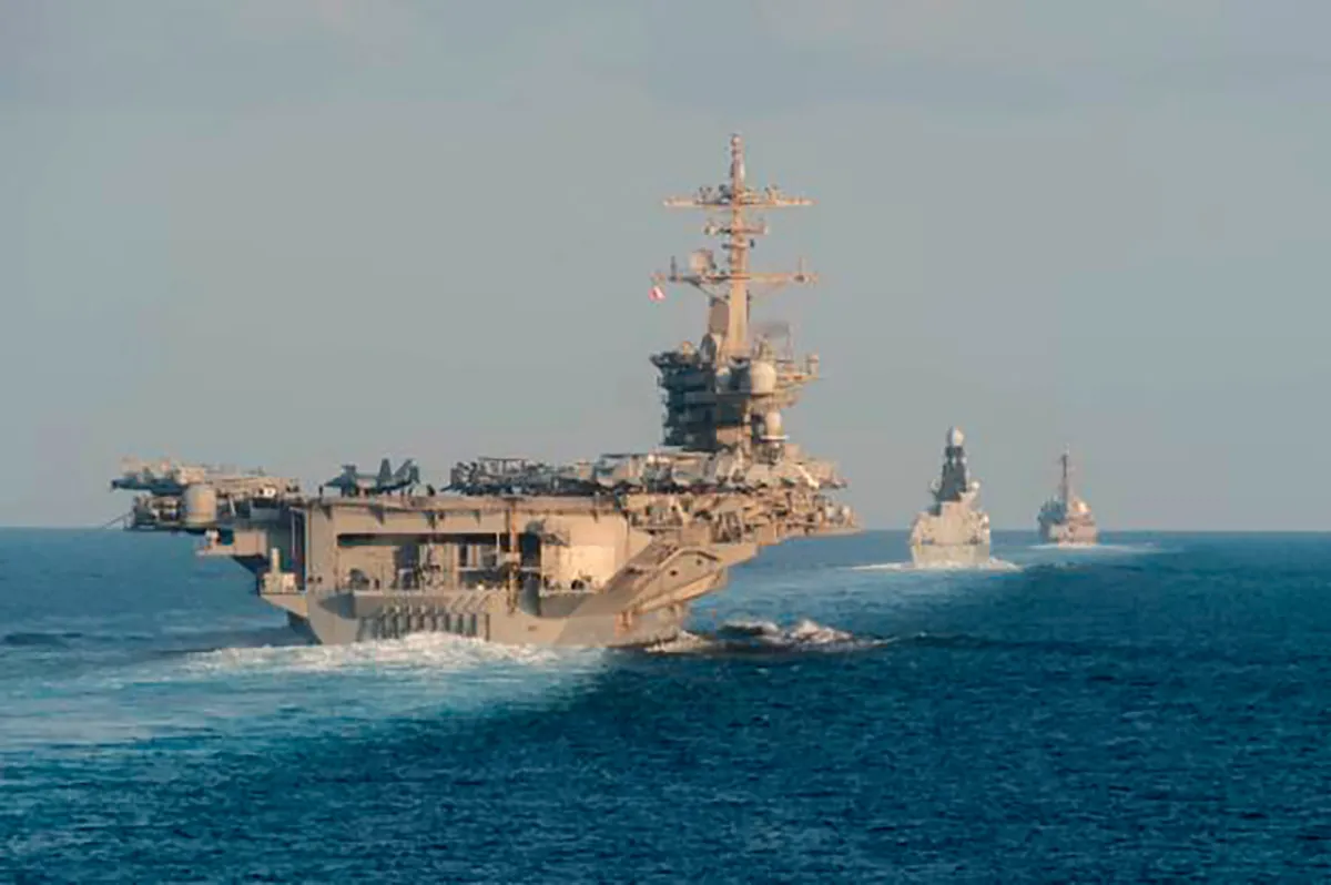 Iran claims it struck US aircraft carrier Abraham Lincoln. (Representative Image) 