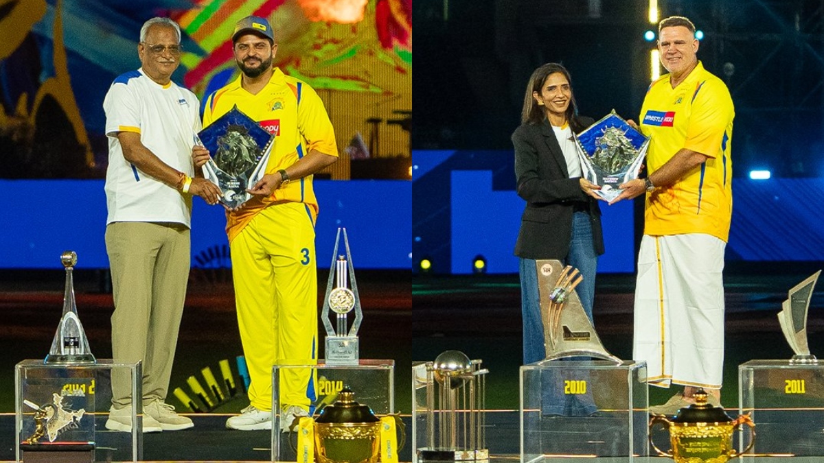 CSK inducts Suresh Raina, Matthew Hayden into first-ever Hall of Fame during “Roar’26” event