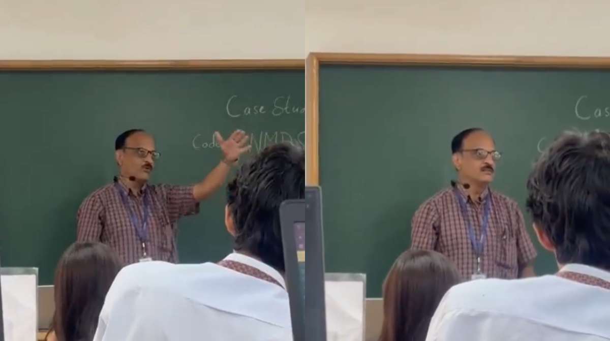 'Sharam nahi aati... terrorist': Bengaluru professor's shocking outburst at student, video viral