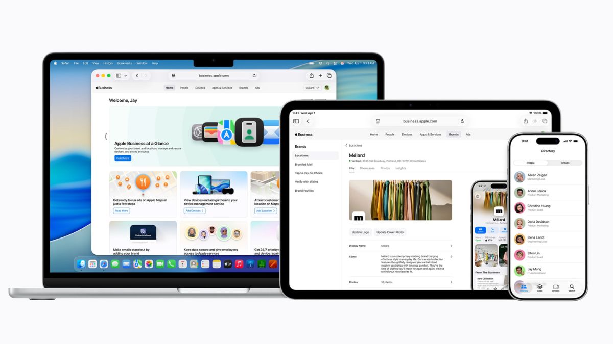 Apple Business platform: All-in-one tool for device management, ads and growth