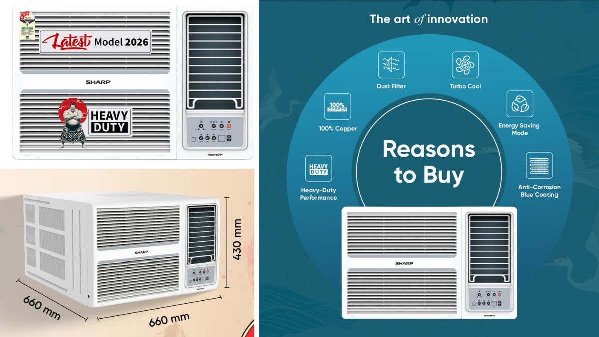 SHARP launches India’s first Window AC with air purification at Rs 34490 onwards