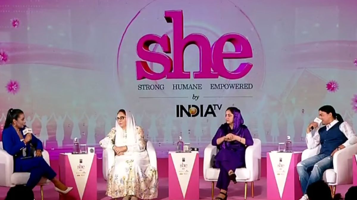 India TV 'She' Conclave: Dr Syed Darakhshan Andrabi, Anika Nazir, Jasia Akhter share inspiring journeys