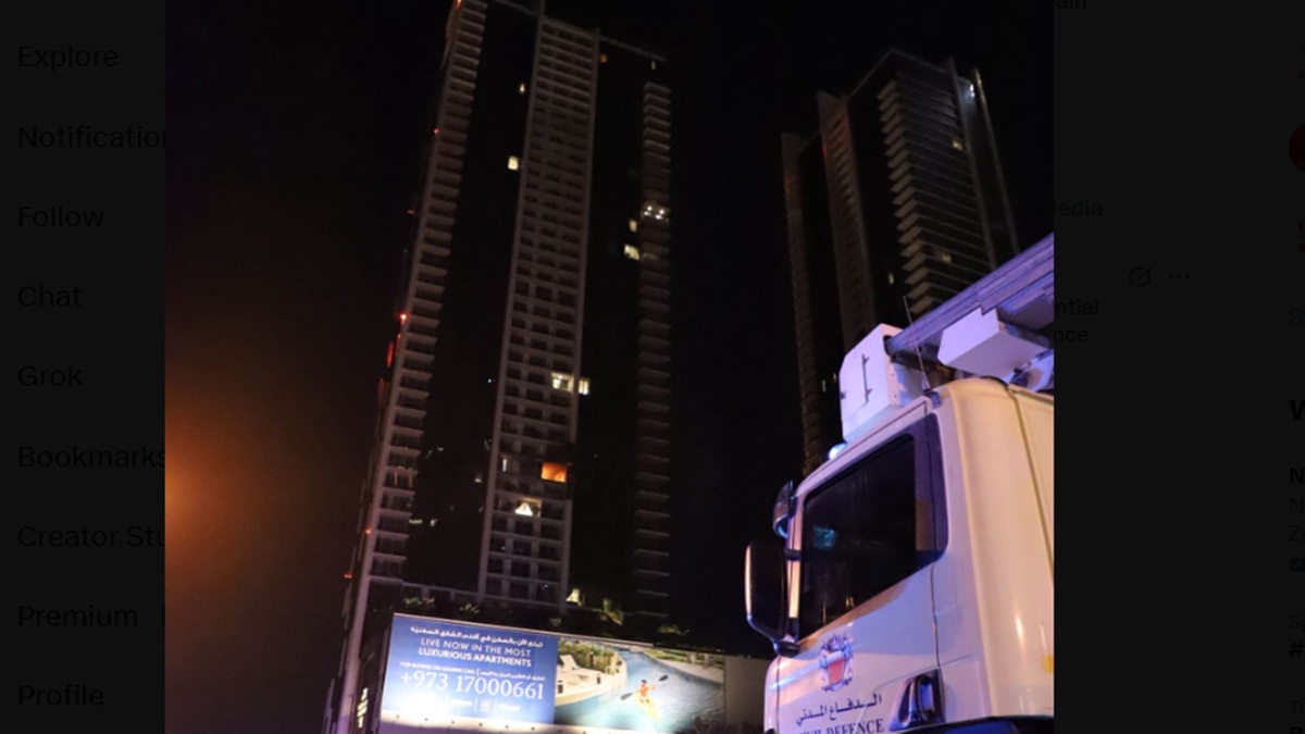 Israel-Iran conflict: Bahrain says Tehran strikes hotel and two residential buildings in Manama