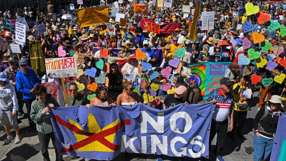 "No Kings" rallies draw around 9 million participants across US, Europe "No Kings" rallies draw around 9 million participants across US, Europe