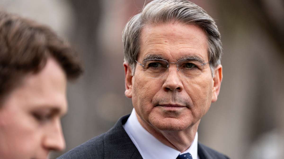 WATCH: US Treasury Secretary summoned by Trump mid interview, he returns two hours later visibly shaken