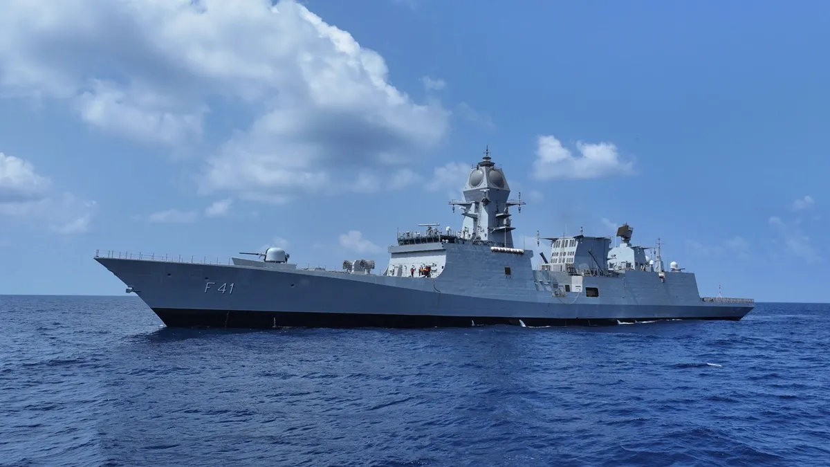 INS Taragiri set to be commissioned by Indian Navy on April 3.