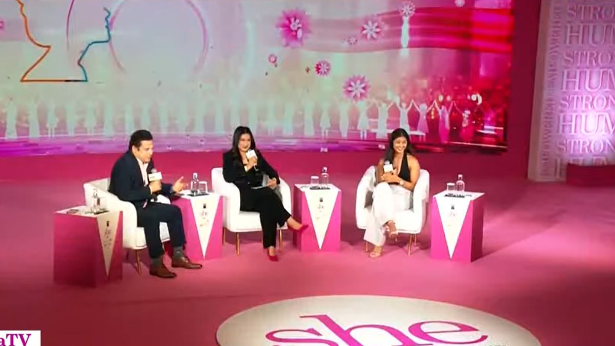 India TV 'She' Conclave: Cricketer Shreyanka Patil speaks about the reason she chose cricket as profession
