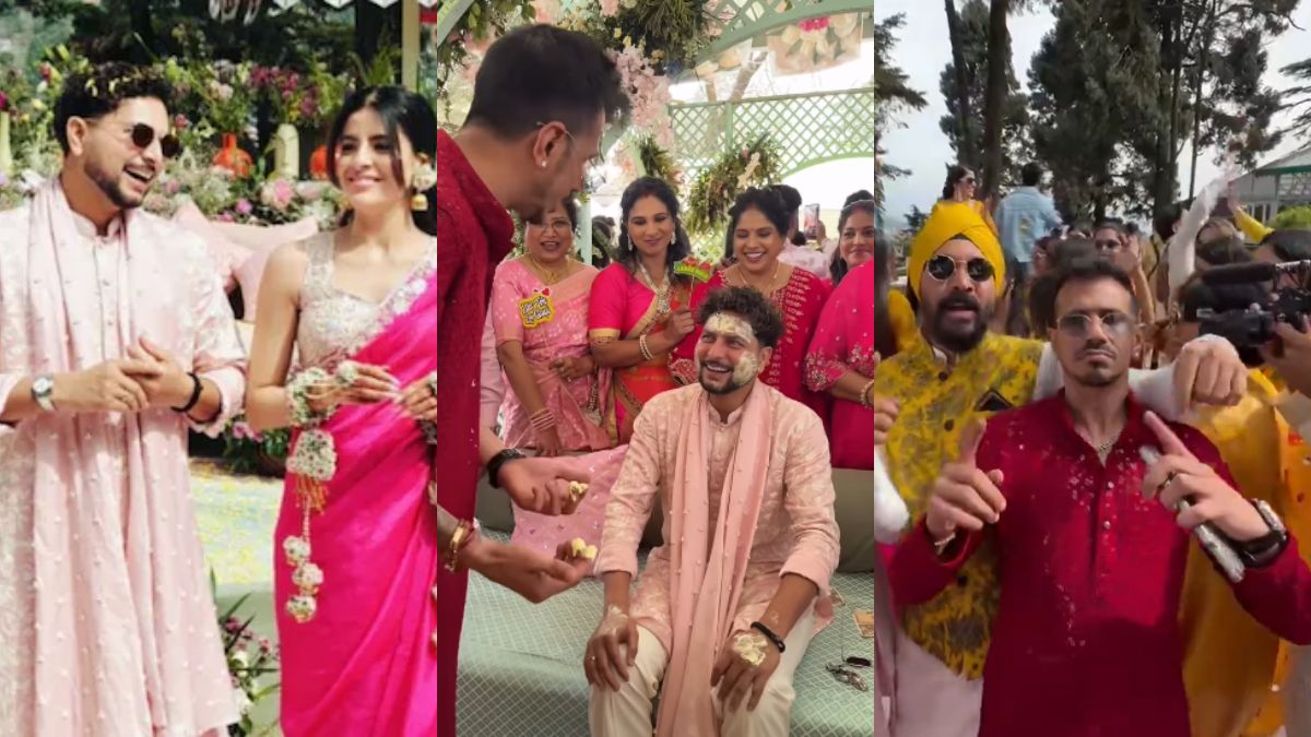 Kuldeep Yadav's wedding festivities begin, Yuzvendra Chahal steals show with dance | WATCH