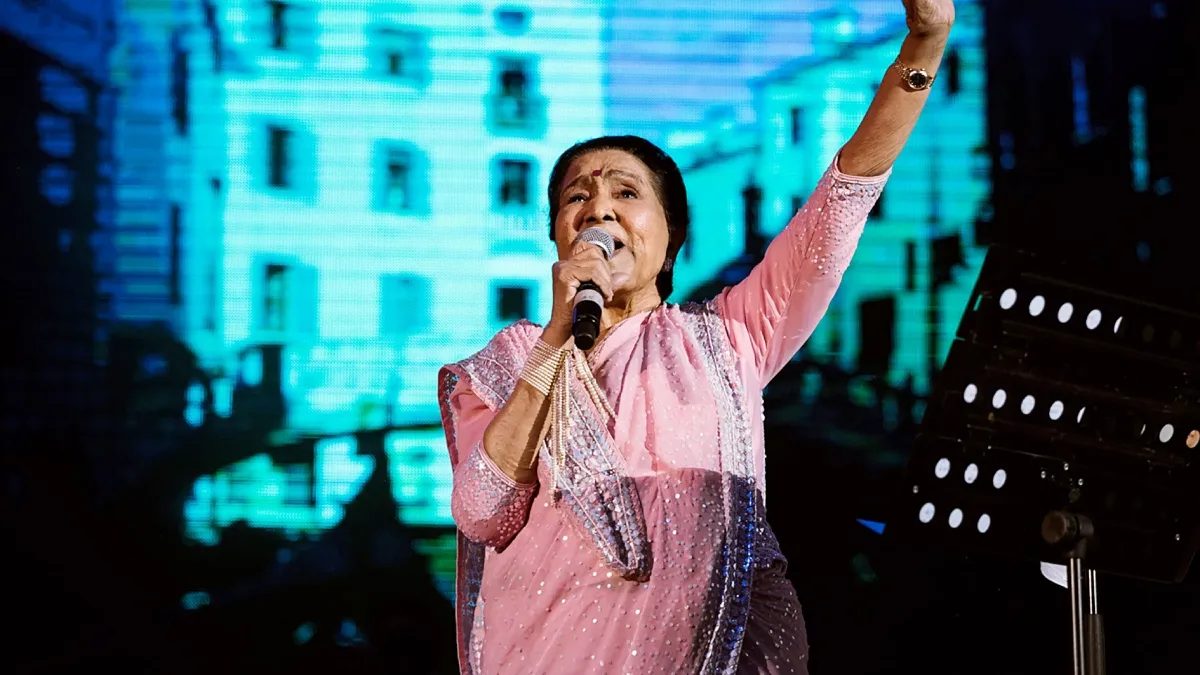 Asha Bhosle died on April 12 in Mumbai Asha Bhosle
