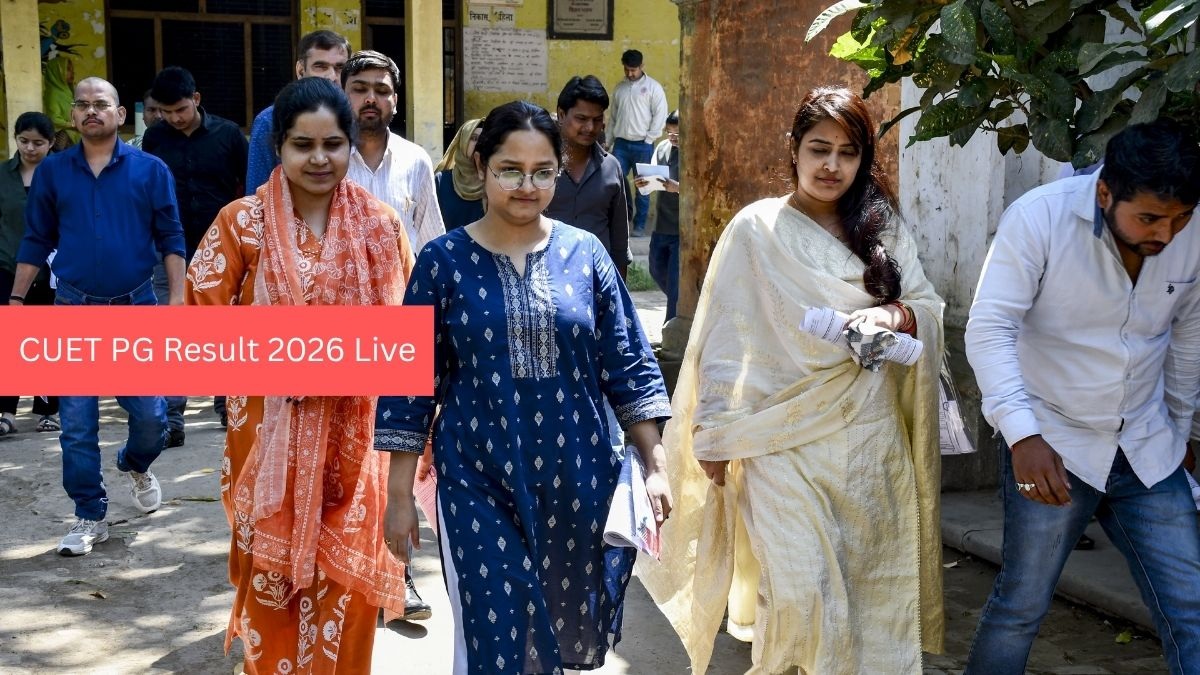 CUET PG result 2026 OUT at exams.nta.nic.in/cuet-pg Live: CUET PG ...