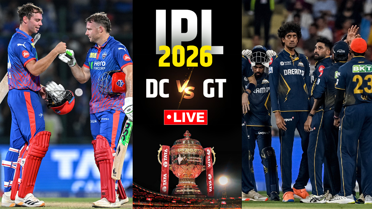 DC vs GT IPL 2026 LIVE Cricket Score: Delhi weather in focus as unbeaten Capitals host Gujarat Titans