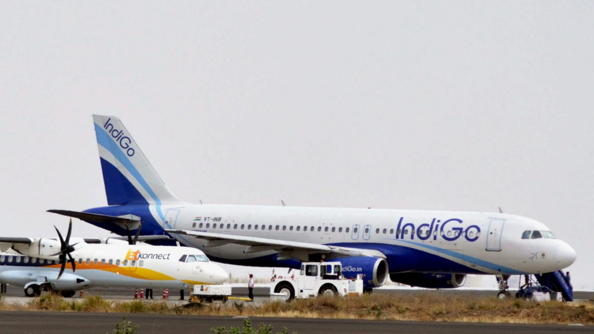 Indigo shares fall 5% as airfares to rise after airline announces Rs 275 to Rs 10,000 revised fuel charges