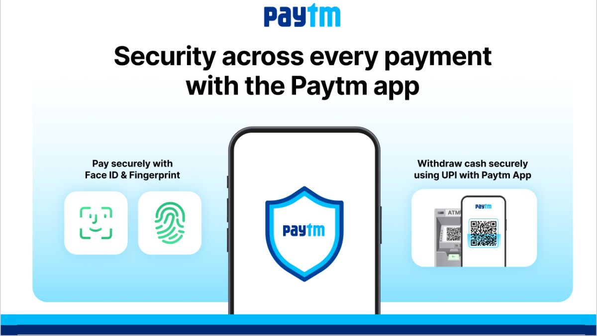 Paytm introduces Biometric UPI Payments, enables Cardless ATM withdrawals in India