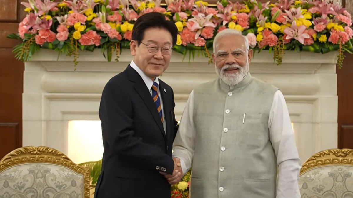 PM Modi meets South Korea's President Lee Jae Myung to boost economic, strategic ties | WATCH