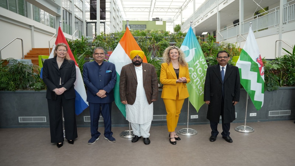 Punjab CM Bhagwant Mann visits World Horti Center in Netherlands, seeks global farm tech ties