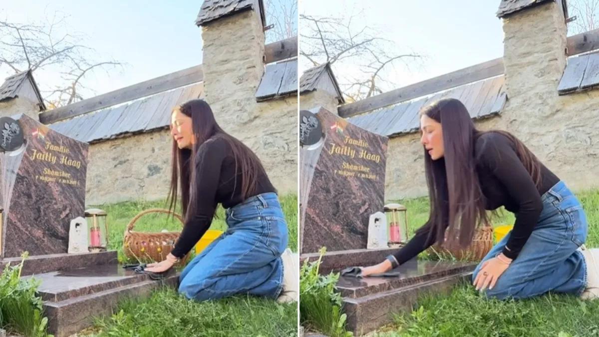 Celina Jaitly breaks down at late son's grave amid divorce battle with  husband Peter Haag in Austria | Entertainment News – India TV