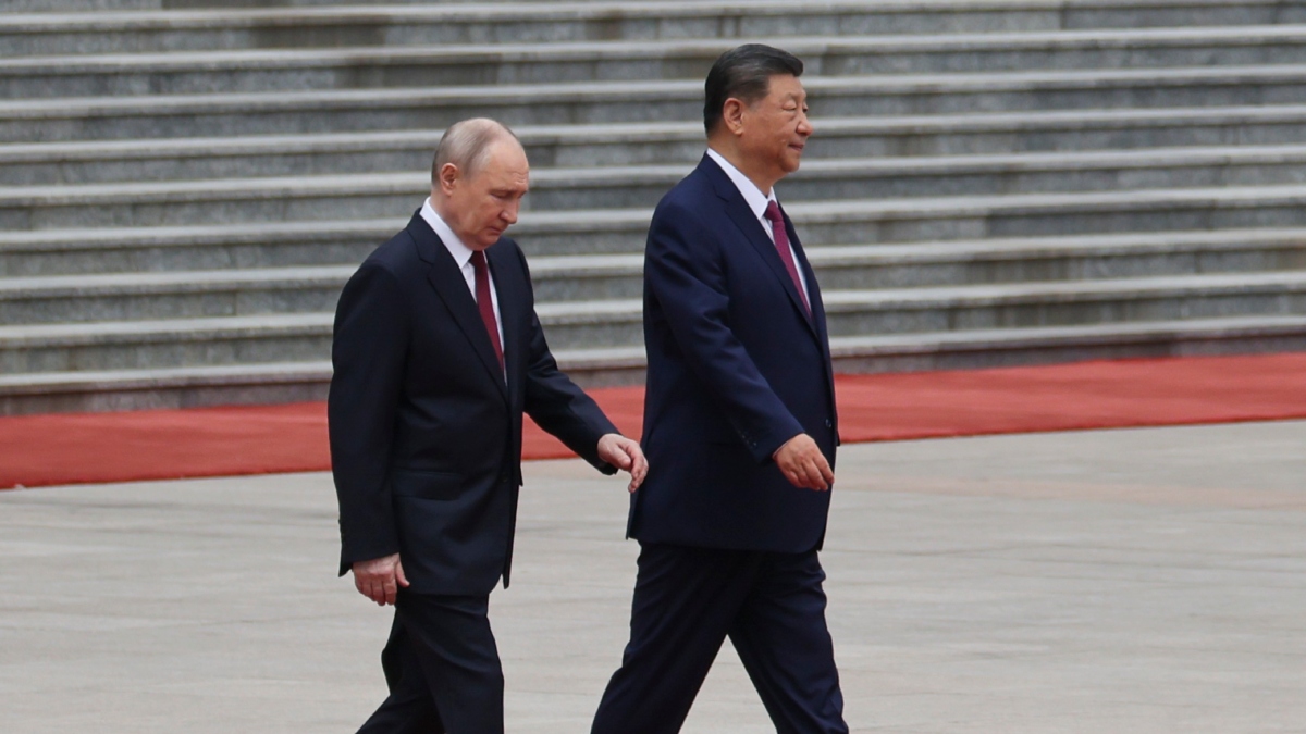 Russian President Putin gets red carpet welcome in Beijing; holds bilateral talks with China's Xi Jinping