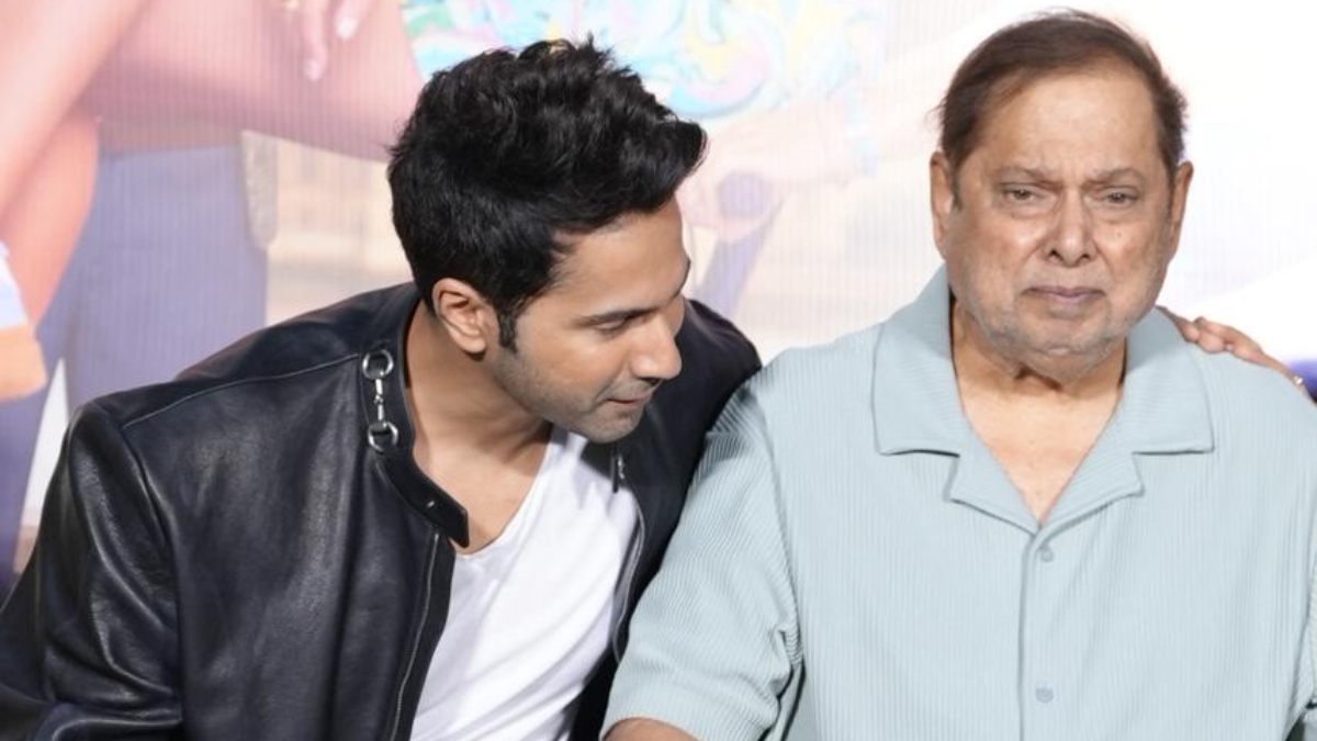 David Dhawan breaks down at son Varun's Hai Jawani Toh Ishq Hona Hai trailer launch | Video