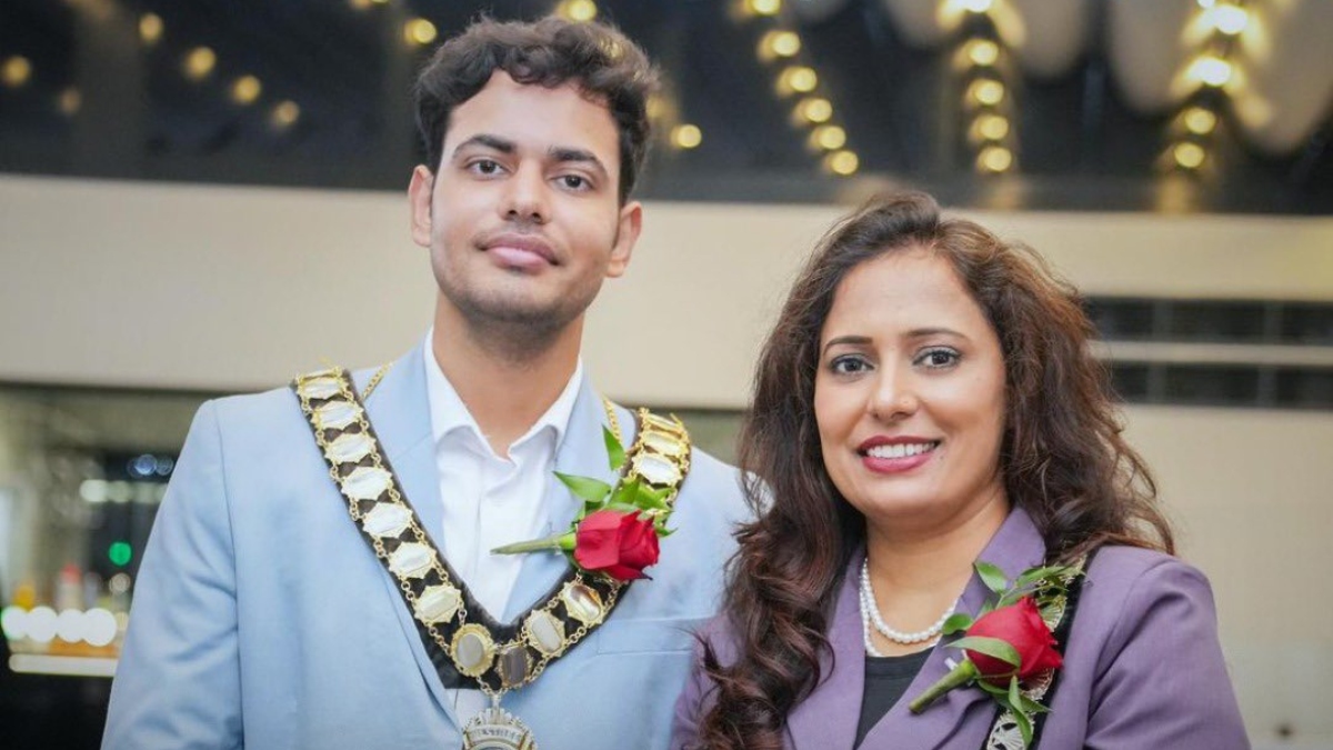Double delight for Haryana family: Mother-son duo elected mayors in UK