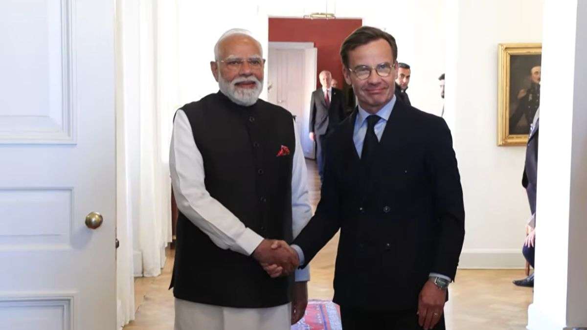 PM Modi Sweden visit LIVE: PM holds delegation-level talks with Swedish counterpart; joint presser shortly