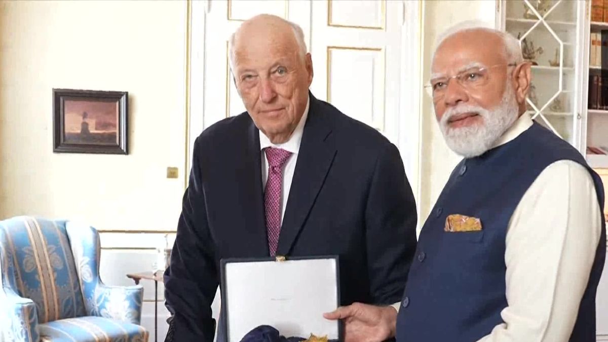 PM Modi conferred with Grand Cross of Royal Norwegian Order, Norway's top honour; 32nd global honour for him