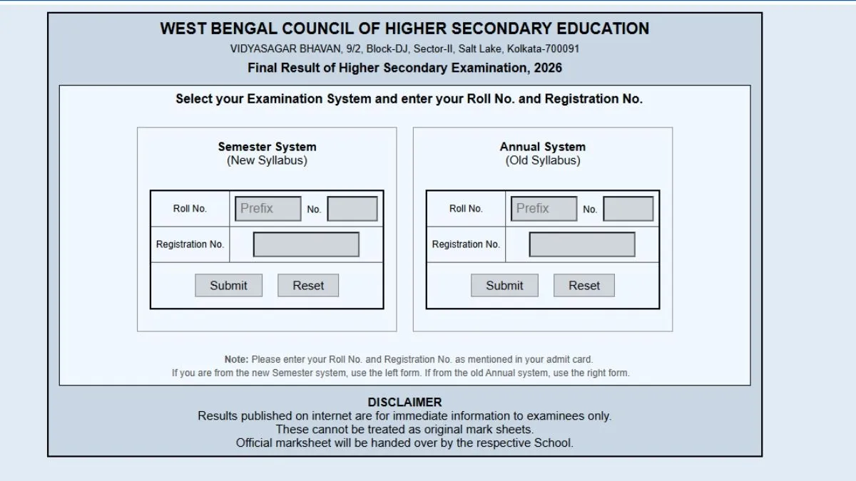 WBCHSE HS scorecard link activated at result.wb.gov.in: Six ways to ...