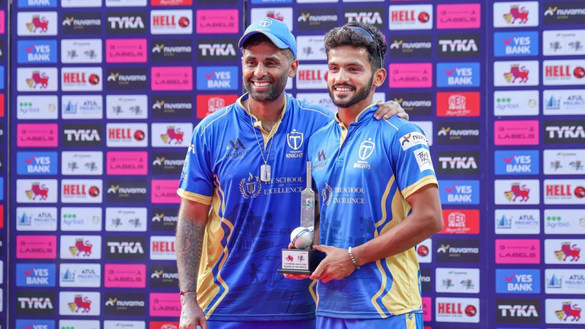 Suryakumar Yadav's special gesture in T20 Mumbai League wins hearts ...