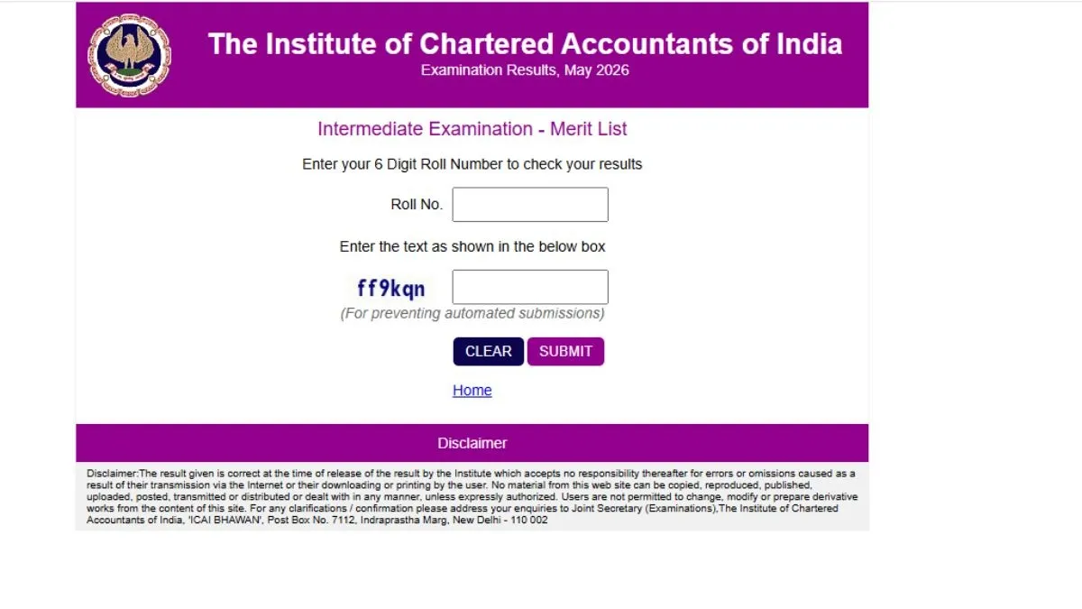 ICAI CA Inter merit list 2026 PDF: Meet the toppers; Know how to ...