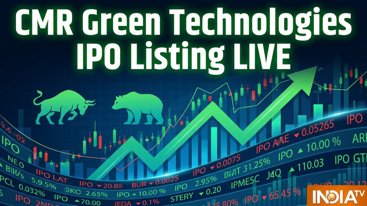 CMR Green IPO Listing LIVE: Stock to make debut on bourses today, check latest GMP