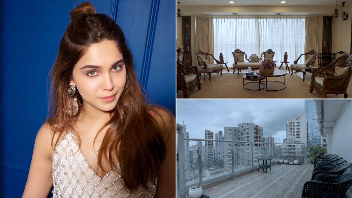 Inside Alpha actress Sharvari's Mumbai home: Antique décor, a traditional swing and lush terraces